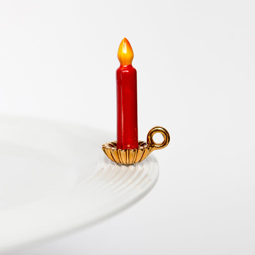 Nora Fleming light the way! Candlestick Mini