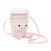 Jellycat Amuseables Coffee-To-Go Pink Bag