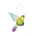 Vibrant Hummingbird Acrylic Ornament