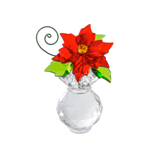 Crystal Expressions Poinsettia Bloom
