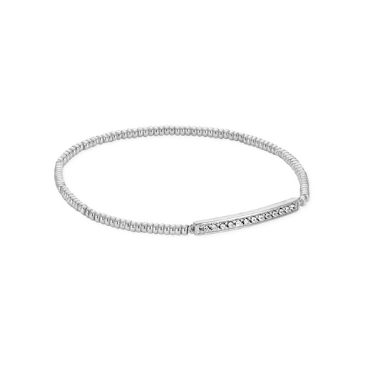 Kendra Scott Addison Stretch Bracelet in Silver