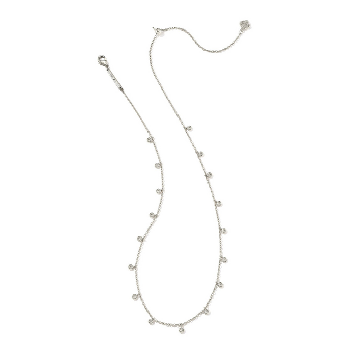 Kendra Scott Amelia Chain Necklace in Silver