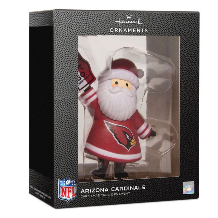 NFL Arizona Cardinals Santa Fan Hallmark Ornament