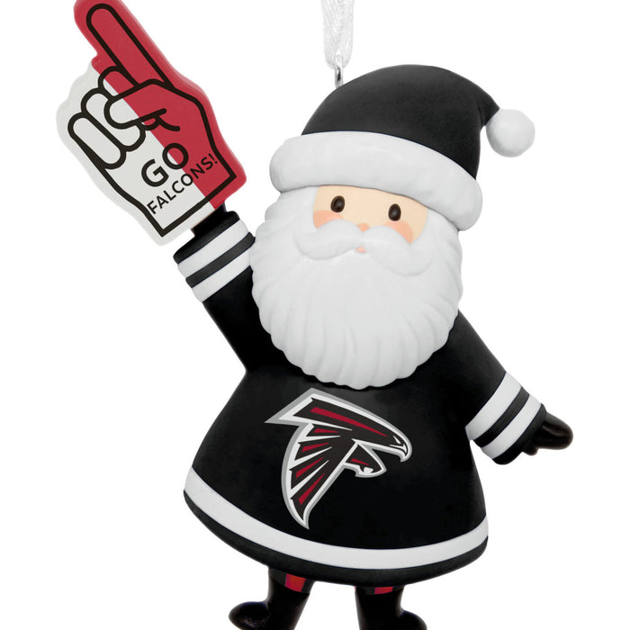 NFL Atlanta Falcons Santa Fan Hallmark Ornament