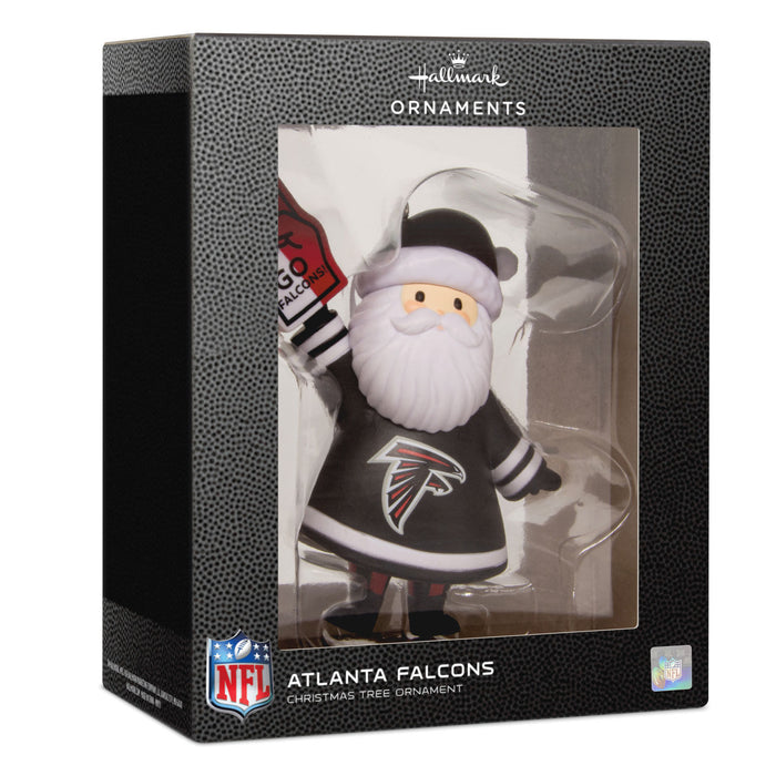 NFL Atlanta Falcons Santa Fan Hallmark Ornament