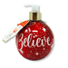 Simple Pleasures Believe Bottle with Peppermint Swirl Liquid Hand Soap