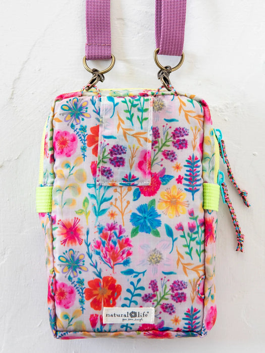 Rainbow Garden 8-in-1 Pocket Crossbody
