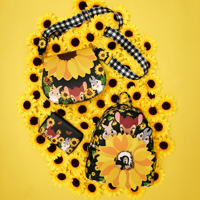 Bambi Sunflower Friends Crossbody Bag by Loungefly