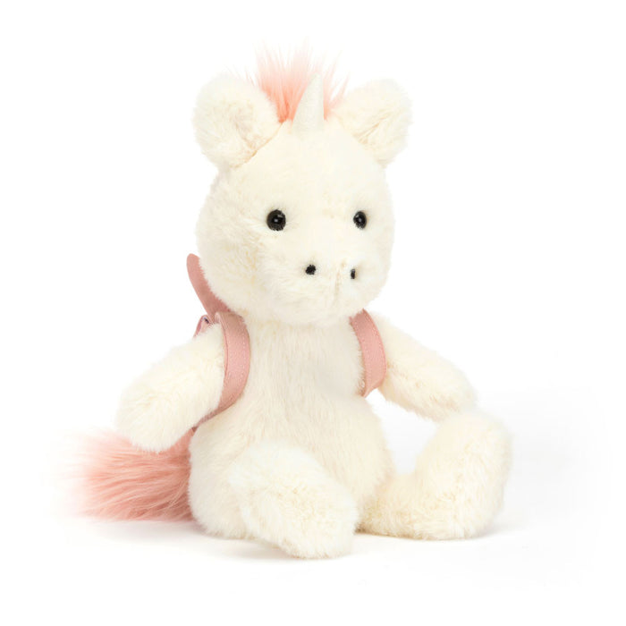 Jellycat Unicorn with Backpack