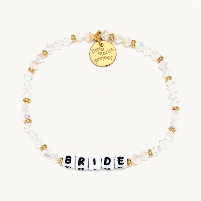 Gold Plated Bracelet  Beaded Gold Bracelets - Little Words Project