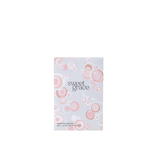 Sweet Grace scented sachet packaging on a white background