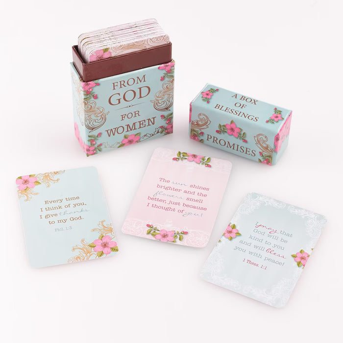 Promises from God for Women Box of Blessings
