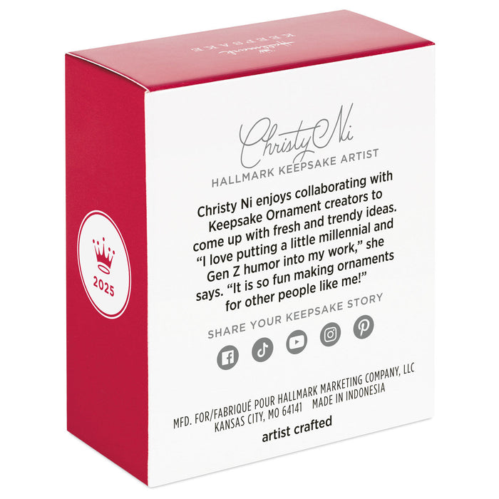Mini A Teeny Sip 2025 Ornament
