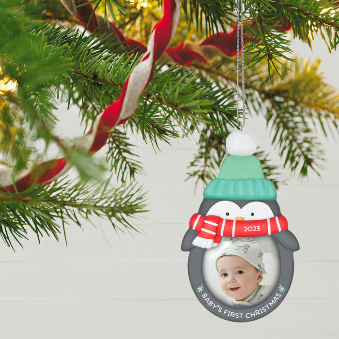 Baby's 1st Christmas 2023 Photo Frame Ornament