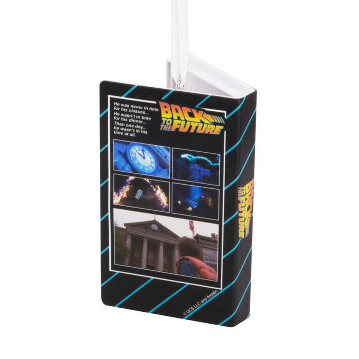 Back to the Future Retro Video Cassette Case Hallmark Ornament