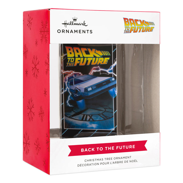 Back to the Future Retro Video Cassette Case Hallmark Ornament