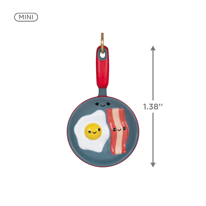 Mini Better Together Bacon and Eggs 2024 Ornament