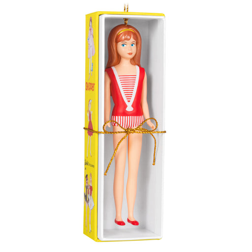 Barbie™ 60th Anniversary Barbie's Little Sister, Skipper™ 2024 Ornament