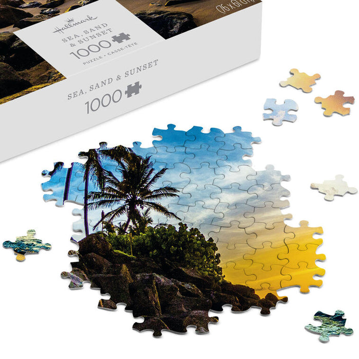 Sea, Sand and Sunset 1000-Piece Jigsaw Puzzle