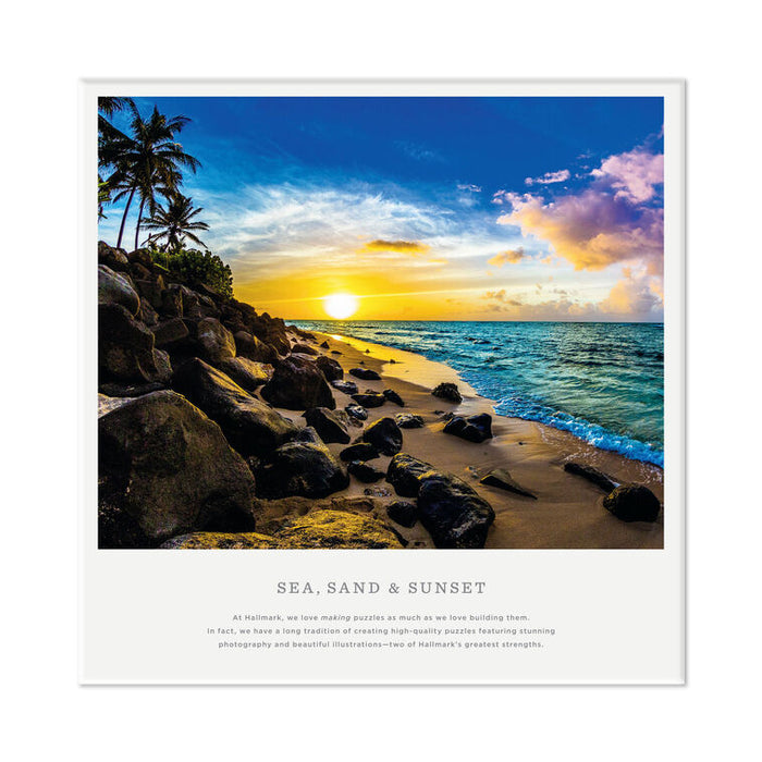 Sea, Sand and Sunset 1000-Piece Jigsaw Puzzle