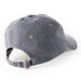 Gray baseball cap on a white background