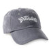 Gray cap with 'Best Grandpa Ever' text on a white background