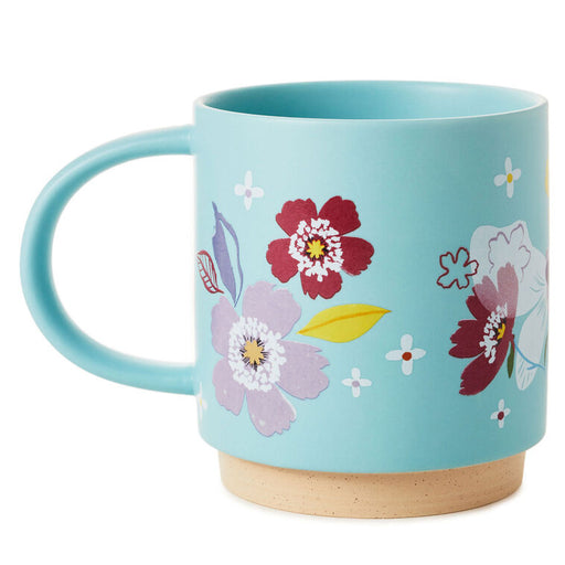 Best Mom Ever Floral Mug, 16 oz