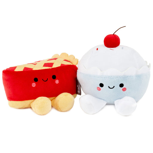 Better Together Cherry Pie and Ice Cream Magnetic Plush Pair