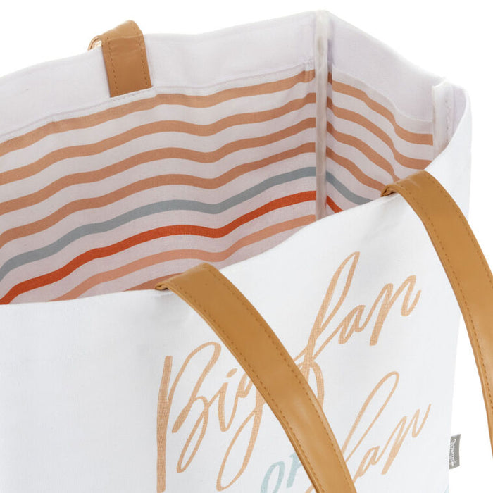 Big Fan of God's Plan Canvas Tote Bag