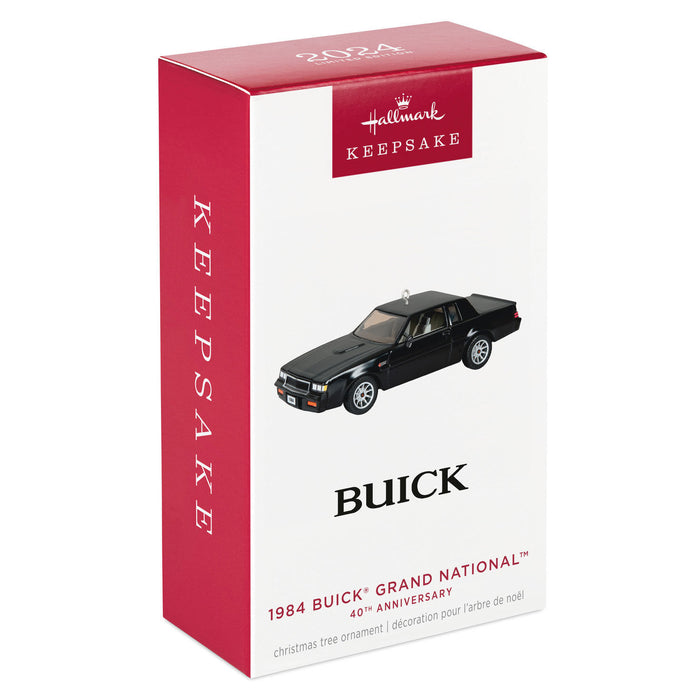 1984 Buick® Grand National™ 40th Anniversary Limited Quantity 2024 Metal Ornament
