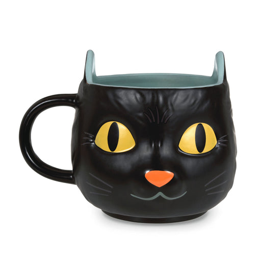 Black Cat Glow-in-the-Dark Mug