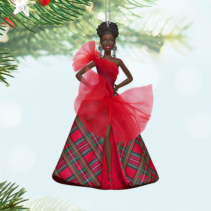 2024 Black Holiday Barbie™ Ornament - 10th in Series