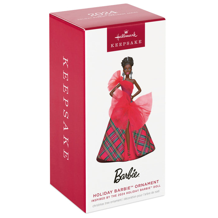 2024 Black Holiday Barbie™ Ornament - 10th in Series