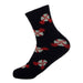 Hallmark + Disney Holiday Ever After Black Mickey Ears Crew Socks