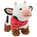 Spotted Cow in Boots Plush With Sound and Motion, 9"