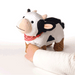 Spotted Cow in Boots Plush With Sound and Motion, 9"