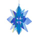 Signature Iridescent Blue Snowflake Acrylic Hallmark Ornament