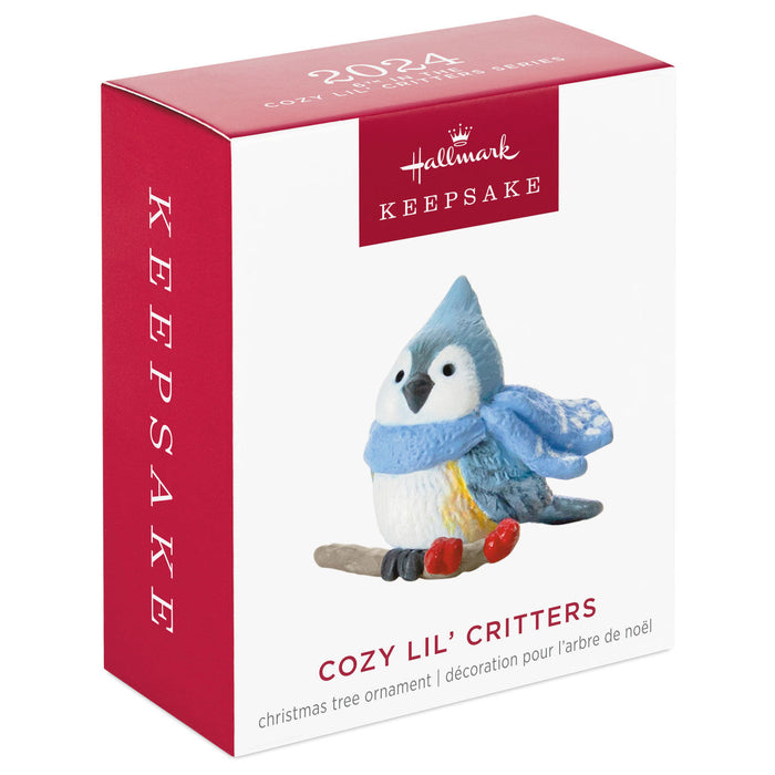 Mini Cozy Lil' Critters 2024 Ornament - 6th in Series