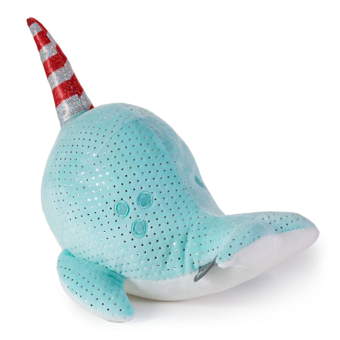 Festive Narwhal Plush, 8"