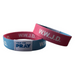 Two wristbands with 'W.W.J.D.' text on a white background