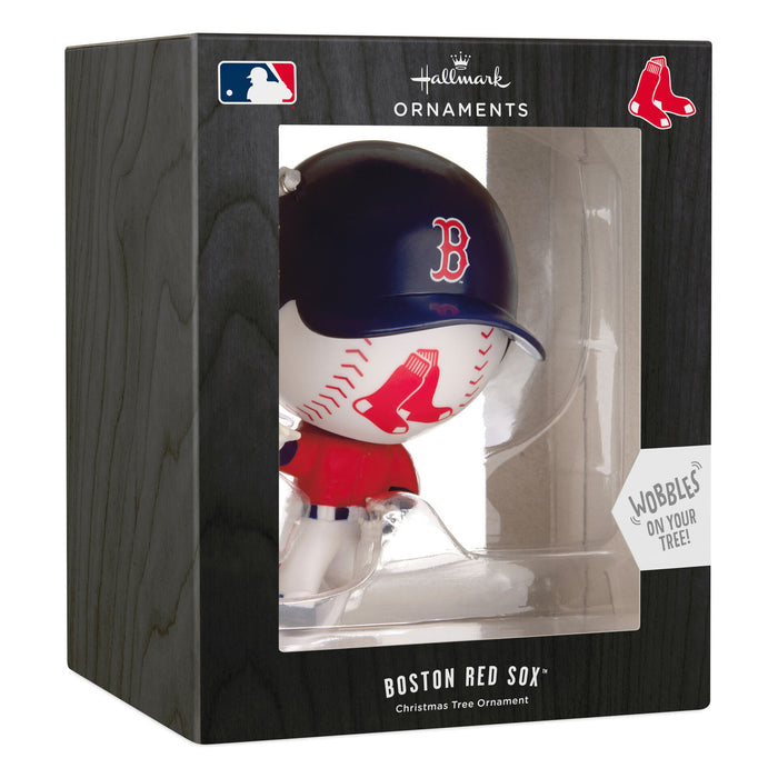 MLB Boston Red Sox Team Dog Ornament