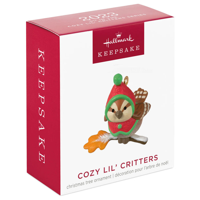 Mini Cozy Lil' Critters 2023 Ornament - 5th in the Series