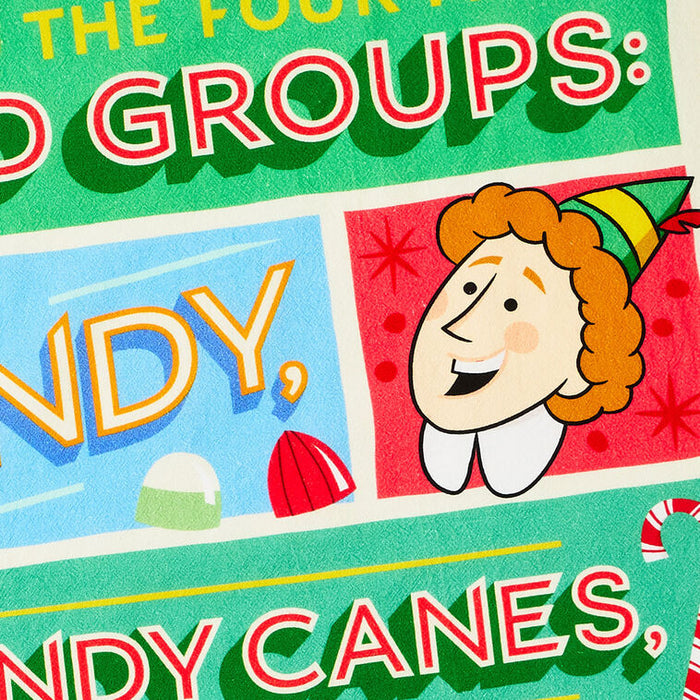 Buddy-the-Elf-Four-Food-Groups-Kitchen-Towel_1XKT9050_04