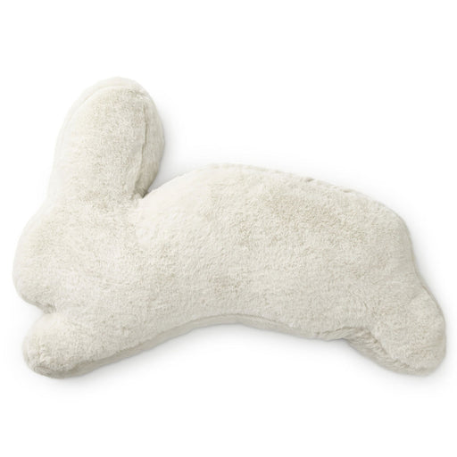 White neck pillow on a white background
