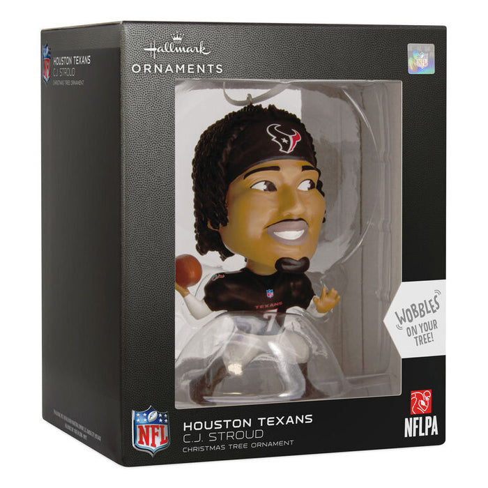 NFL Houston Texans C.J. Stroud Bobblehead Hallmark Ornament