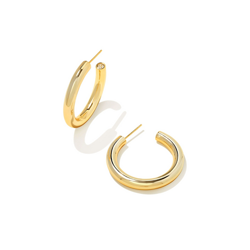Kendra Scott Colette Hoop Earrings in Gold