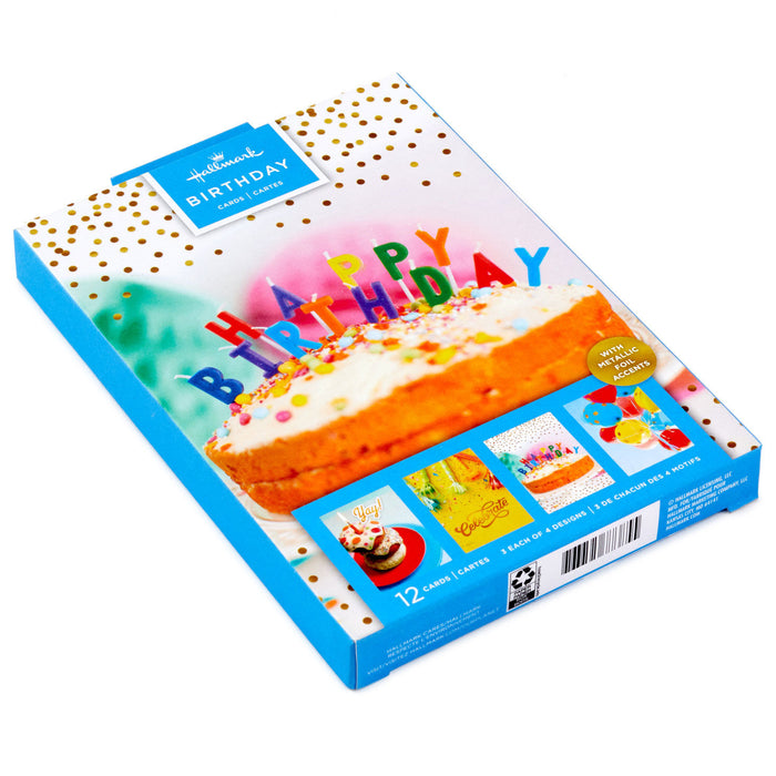 Birthday Icons Boxed Birthday Cards Assortment