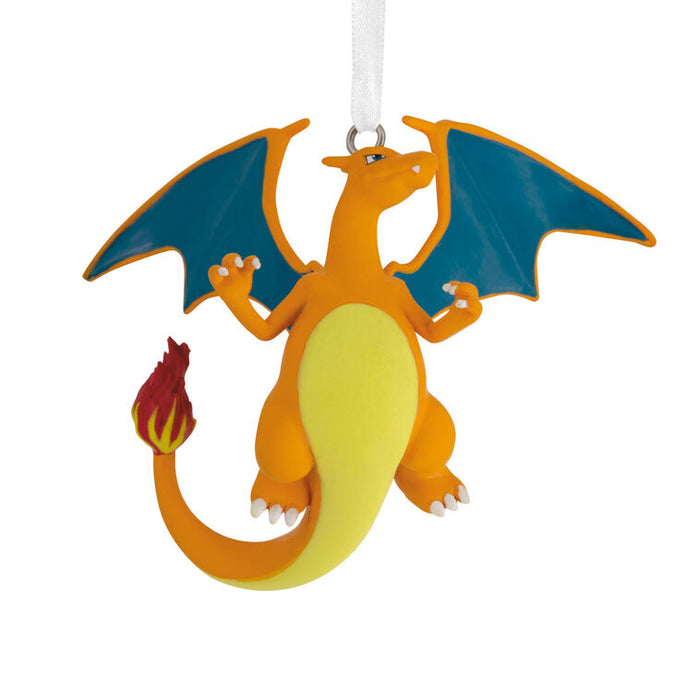 Colorful dragon-shaped ornament on a white background