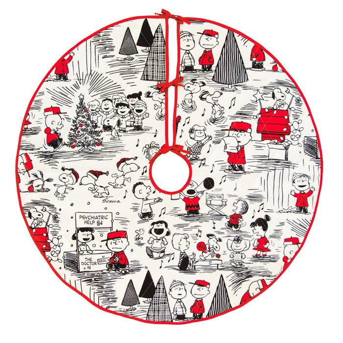 Peanuts® Fabric Hallmark Tree Skirt