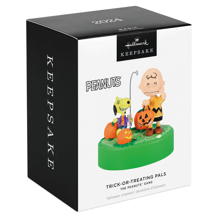 The Peanuts® Gang Trick-or-Treating Pals 2024 Ornament With Light and Sound